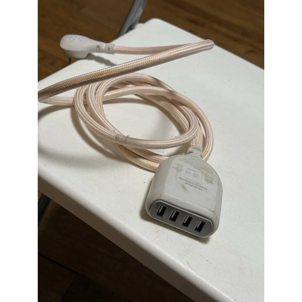 360 Electrical 4-Port USB Extension Cord 6 ft Premium USB Extension Cord US Plug
